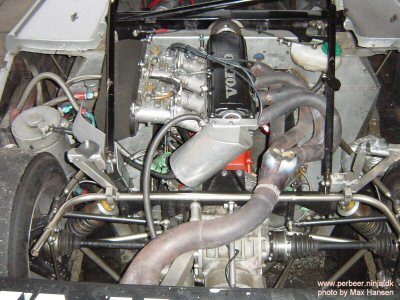 Thomas Mullin's nye racer - Volvo B23 motor - 315 HK